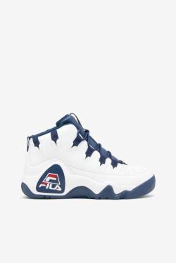 1 Αθλητικά Παπούτσια Fila Grant Hill γυναικεια ασπρα σκουρο μπλε κοκκινα | Fila571ZW